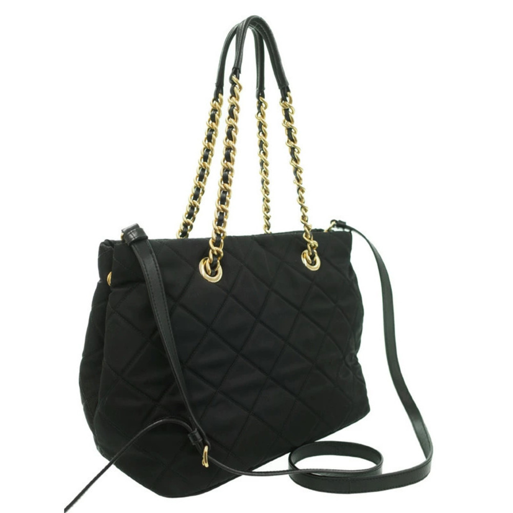 Prada Tessuto Impuntu Quilted Shoulder Bag black - Picture 2 of 9